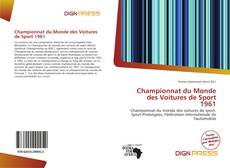 Bookcover of Championnat du Monde des Voitures de Sport 1961