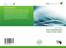 Copertina di Font Substitution
