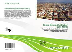 Portada del libro de Simon Brown (footballer born 1983)