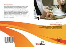 Capa do livro de Holoendemic 