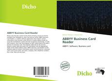 ABBYY Business Card Reader kitap kapağı