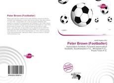 Portada del libro de Peter Brown (Footballer)