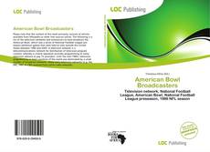 Copertina di American Bowl Broadcasters