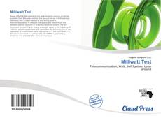 Copertina di Milliwatt Test