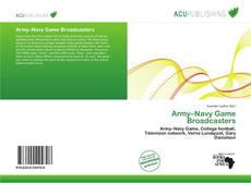 Bookcover of Army–Navy Game Broadcasters