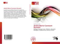 Buchcover von André Marie Constant Duméril