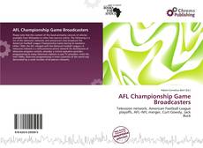 AFL Championship Game Broadcasters的封面