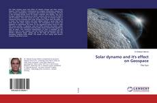 Buchcover von Solar dynamo and it's effect on Geospace