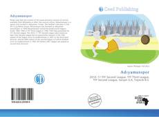 Portada del libro de Adıyamanspor