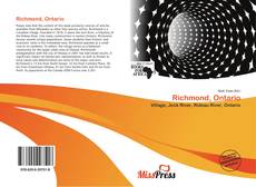 Bookcover of Richmond, Ontario
