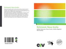 Bookcover of Richmond, Nova Scotia