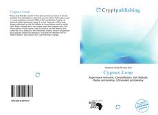 Cygnus Loop kitap kapağı
