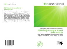 Обложка ESPN Major League Soccer Personalities