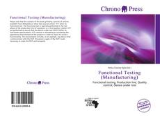 Buchcover von Functional Testing (Manufacturing)