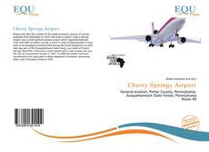 Cherry Springs Airport kitap kapağı