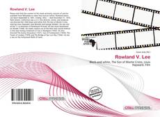 Capa do livro de Rowland V. Lee 