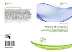 Buchcover von Anthony Thomopoulos