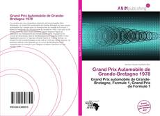 Capa do livro de Grand Prix Automobile de Grande-Bretagne 1978 