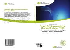 Copertina di Grand Prix Automobile de Grande-Bretagne 1980