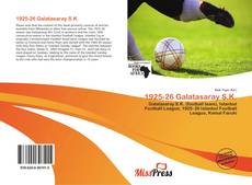 1925-26 Galatasaray S.K. kitap kapağı