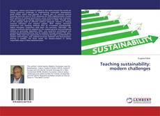 Teaching sustainability: modern challenges kitap kapağı