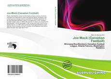 Portada del libro de Joe Mack (Canadian Football)