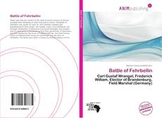 Capa do livro de Battle of Fehrbellin 