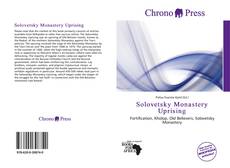 Buchcover von Solovetsky Monastery Uprising