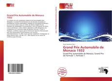 Обложка Grand Prix Automobile de Monaco 1932