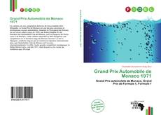 Copertina di Grand Prix Automobile de Monaco 1971