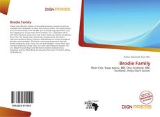 Bookcover of Brodie Family