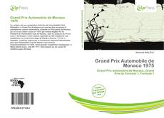 Buchcover von Grand Prix Automobile de Monaco 1975