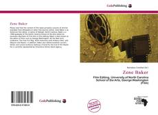 Capa do livro de Zene Baker 