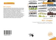 Bookcover of MIT Chapel
