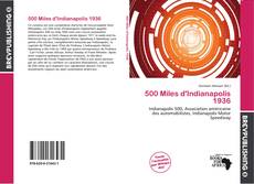 500 Miles d'Indianapolis 1936 kitap kapağı