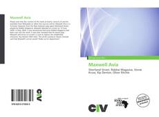 Bookcover of Maxwell Avia