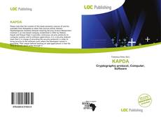 Copertina di KAPDA