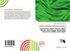 Copertina di Adam Barton (Emmerdale)