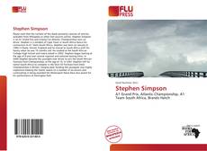 Buchcover von Stephen Simpson