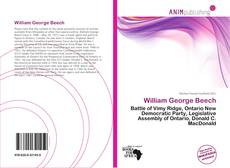 Capa do livro de William George Beech 