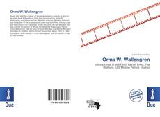 Portada del libro de Orma W. Wallengren