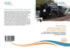 Androscoggin And Kennebec Railroad kitap kapağı