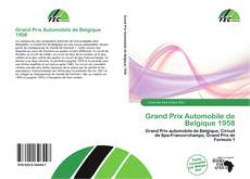 Copertina di Grand Prix Automobile de Belgique 1958