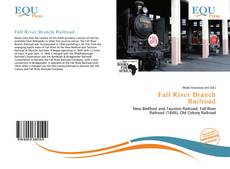 Capa do livro de Fall River Branch Railroad 