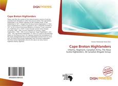 Bookcover of Cape Breton Highlanders