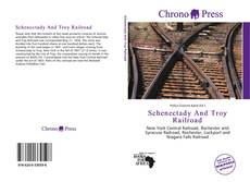 Buchcover von Schenectady And Troy Railroad