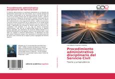 Couverture de Procedimiento administrativo disciplinario del Servicio Civil