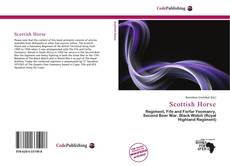 Capa do livro de Scottish Horse 