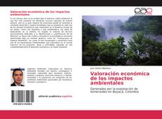 Portada del libro de Valoración económica de los impactos ambientales