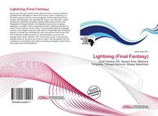 Capa do livro de Lightning (Final Fantasy) 